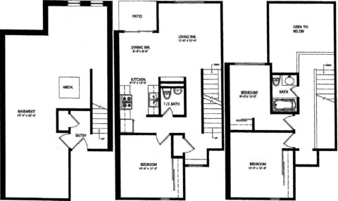 3 Bed / 1½ Bath / 1,740 sq ft / Availability: Please Call / Deposit: $1,315 / Rent: $1,315